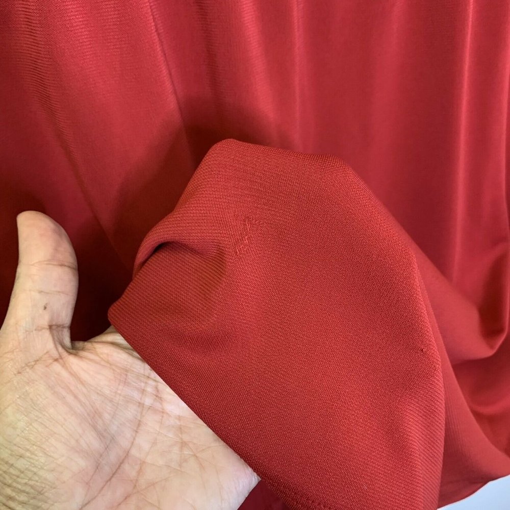 TALBOTS Red Blouson Dress - Picture 6 of 8